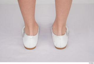 Doroteya casual foot shoes white ballerina flats 0005.jpg